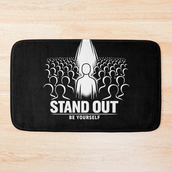 Item preview, Stand Out Be Yourself Motivational Design | Unique Mindset Inspirational Quote | Confidence Self Love Art designed and sold by CosmicSplendor.