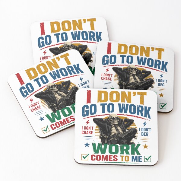 Item preview, Funny Work From Home Shirt – Work Comes To Me Quote Tee designed and sold by IdentityThread.