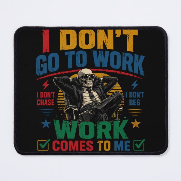 Item preview, Funny Work From Home Shirt – Work Comes To Me Quote Tee designed and sold by IdentityThread.