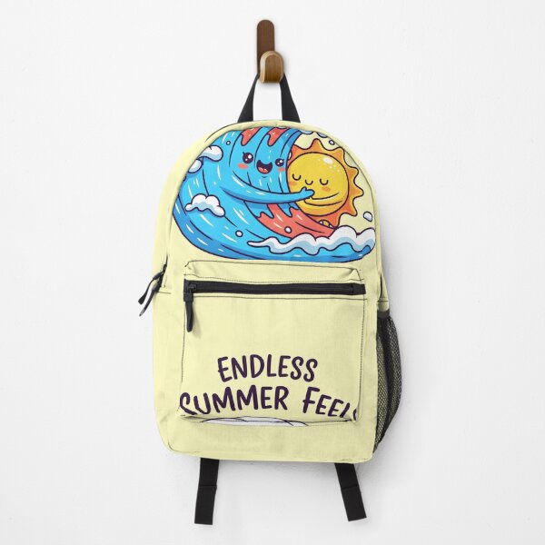 Item preview, Endless Summer Feels – Cute Sun and Wave Cartoon Design designed and sold by Sea Gem.