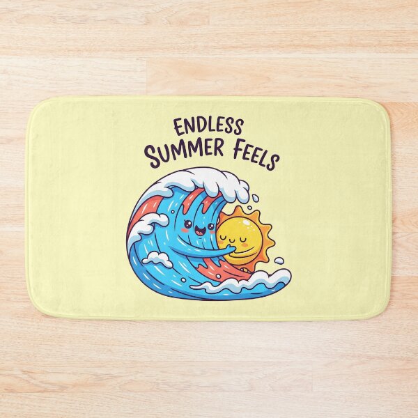Item preview, Endless Summer Feels – Cute Sun and Wave Cartoon Design designed and sold by Sea Gem.