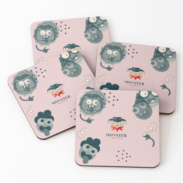 Item preview, Monster Mania Cute Cartoon Character Pattern designed and sold by TZAR WORKS.