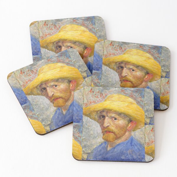 Item preview, Self Portrait by Vincent van Gogh: Iconic Post Impressionist Wall Art Print designed and sold by artofuniverse.
