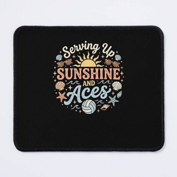 Item preview, Serving Up Sunshine And Aces Volleyball Player designed and sold by snowry.