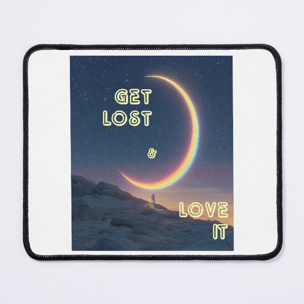 Item preview, Get Lost & Love It – Cosmic Vacation Spaceman Tropical Escape Design designed and sold by Ignorant-Artist.