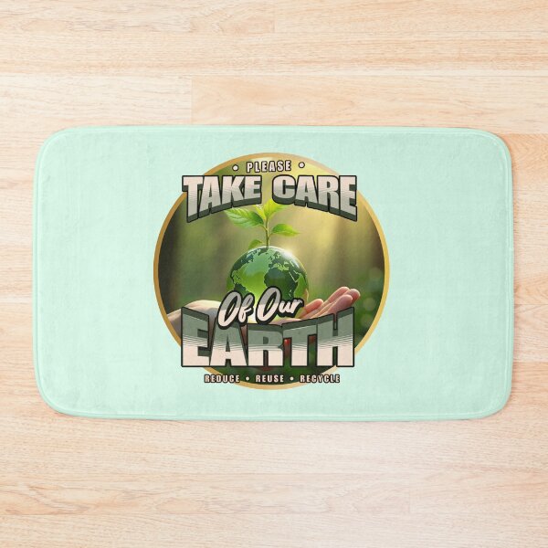 Item preview, Please Take Care of Our Earth | Eco Awareness Emblem designed and sold by PriyaMagic.