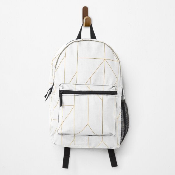 Item preview, Minimalist Gold Line Geometric Pattern designed and sold by blankTeeShirt.