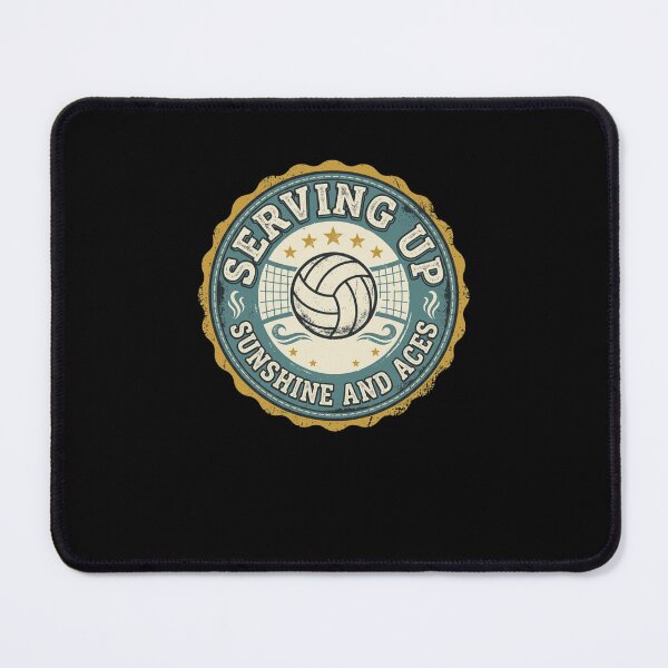 Item preview, Serving Up Sunshine And Aces Volleyball Player designed and sold by snowry.