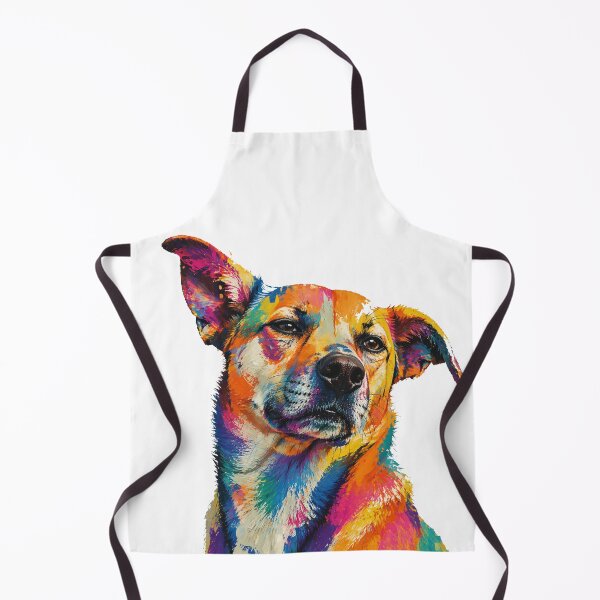 Item preview, Colorful dog designed and sold by CozyAStudio.