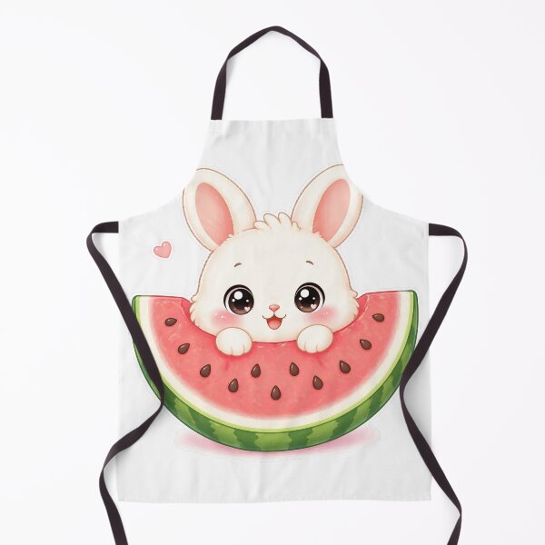 Item preview, Cute Bunny Inside Watermelon Kawaii Fruit Design designed and sold by Sadia  Jannat.