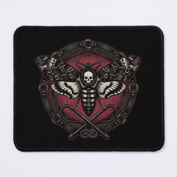 Item preview, Gothic Death Moth Emblem designed and sold by D6rkT3chDemon.