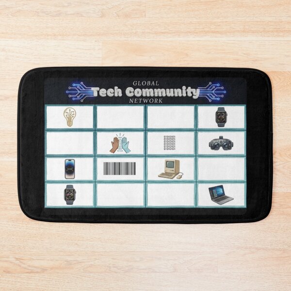 Item preview, Global Tech Community and Digital Network Design designed and sold by Digital Duniyah.