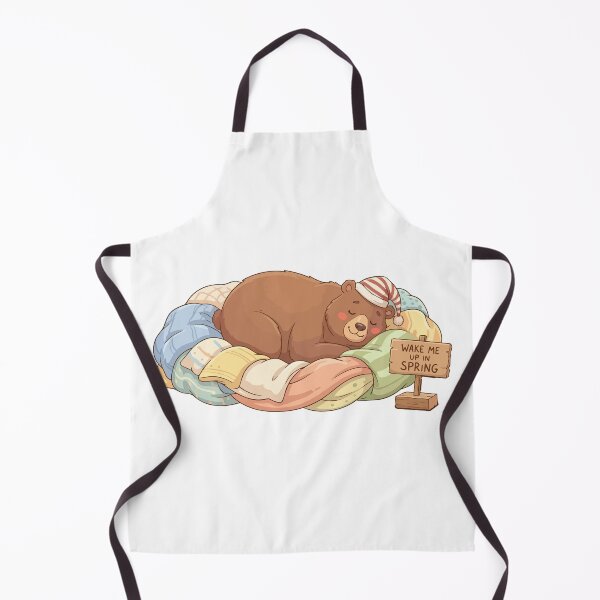 Item preview, Wake Me Up In Spring Lazy Brown Bear Hibernation designed and sold by Petzzz.