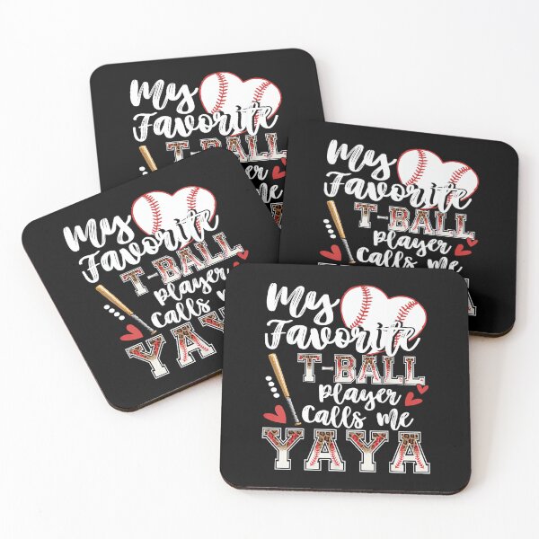 Item preview, My Favorite T-Ball Player Calls Me Yaya Family Matching designed and sold by ElaineOSantamar.