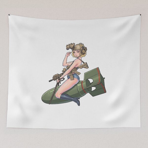 Item preview, Bomber Girl – gift from god designed and sold by RAWLIFEGRAPHIC.