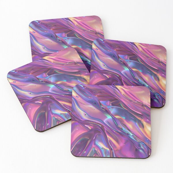 Item preview, Luxury Rose Gold Liquid Waves and Pearl White Silk designed and sold by Sirin1712.