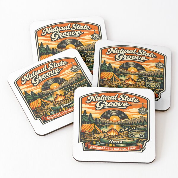 Item preview, Natural State Groove Retro Camping Vibes designed and sold by Dresut.