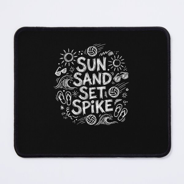 Item preview, SUN SAND SET SPIKE Beach Volleyball Player designed and sold by snowry.