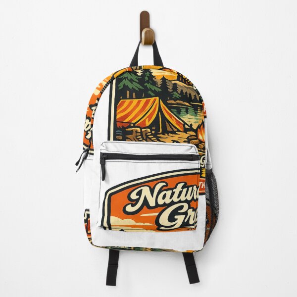 Item preview, Natural State Groove Retro Camping Vibes designed and sold by Dresut.