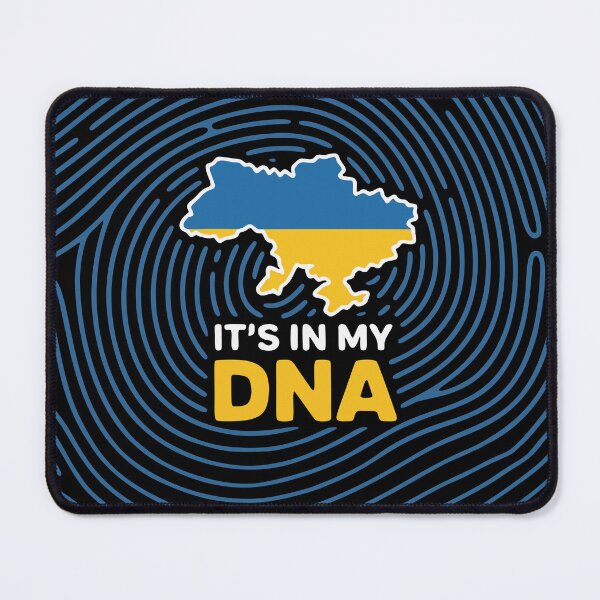 Item preview, Ukraine DNA Map Fingerprint Ukrainian Identity designed and sold by cabana.space.