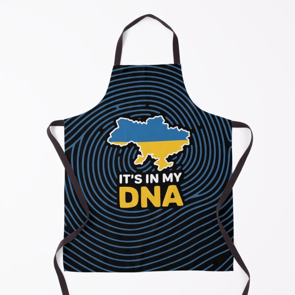 Item preview, Ukraine DNA Map Fingerprint Ukrainian Identity designed and sold by cabana.space.