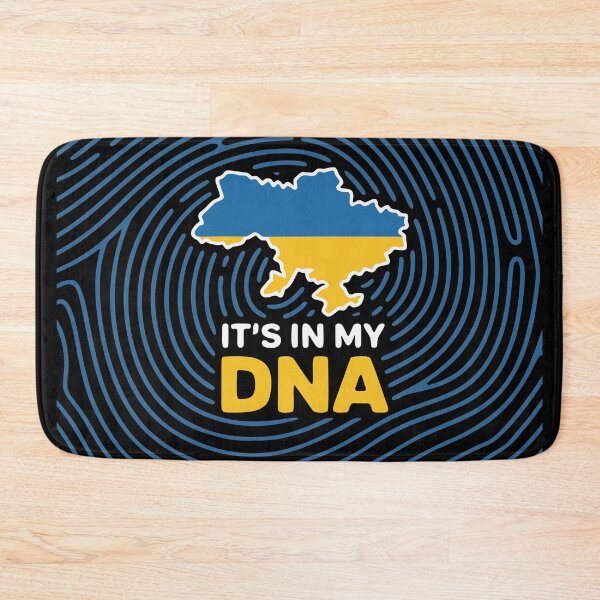 Item preview, Ukraine DNA Map Fingerprint Ukrainian Identity designed and sold by cabana.space.