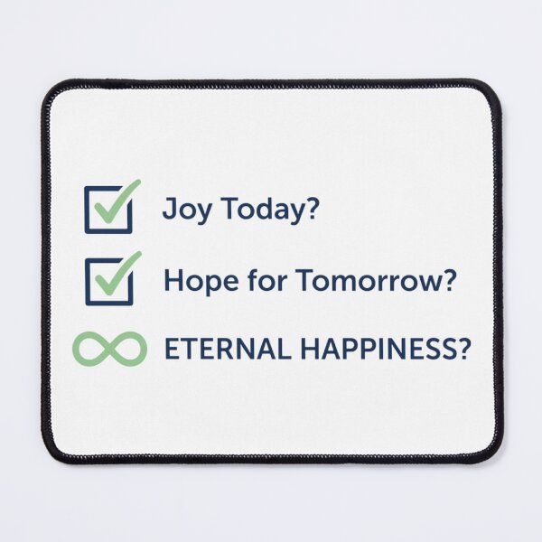 Item preview, oy Today Hope Tomorrow Eternal Happiness - Spiritual Checklist Gift designed and sold by HappySproutArt.