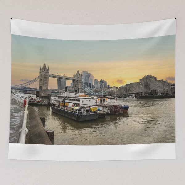 Item preview, The Tower Bridge London, sunset designed and sold by kathleenjean.