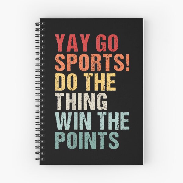 Item preview, Non-Sports Fan Retro Vintage Yay Go Sports! Funny Sports designed and sold by ElaineOSantamar.