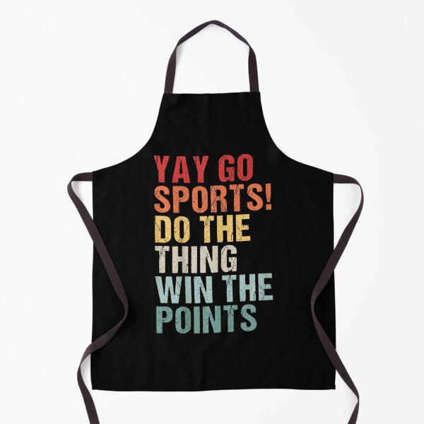 Item preview, Non-Sports Fan Retro Vintage Yay Go Sports! Funny Sports designed and sold by ElaineOSantamar.