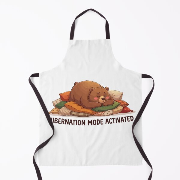 Item preview, Hibernation Mode Activated Sleepy Grizzly Bear designed and sold by Petzzz.
