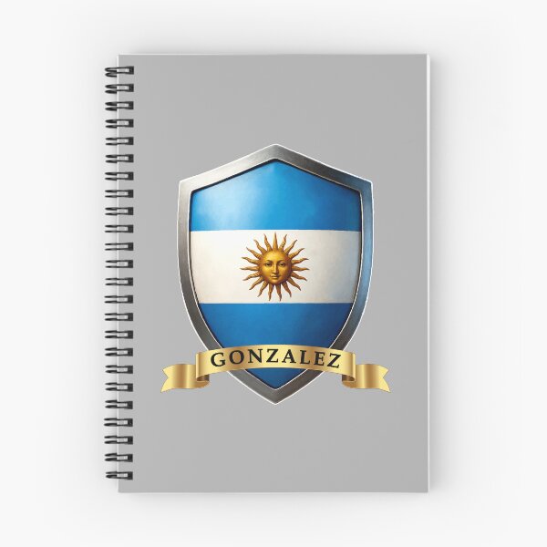 Item preview, Gonzalez Argentine Heritage Crest Shield designed and sold by Highlandkings.
