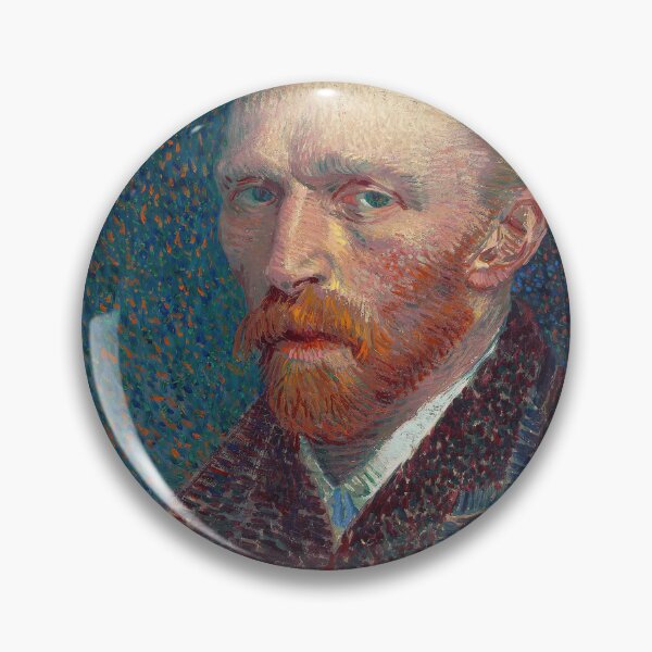 Item preview, Self Portrait by Vincent van Gogh: Post Impressionist Fine Art Print designed and sold by artofuniverse.