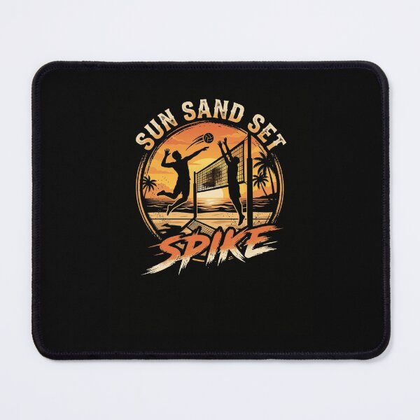 Item preview, SUN SAND SET SPIKE Beach Volleyball Player designed and sold by snowry.