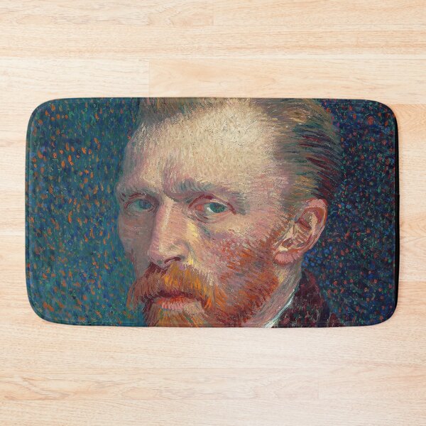Item preview, Self Portrait by Vincent van Gogh: Post Impressionist Fine Art Print designed and sold by artofuniverse.