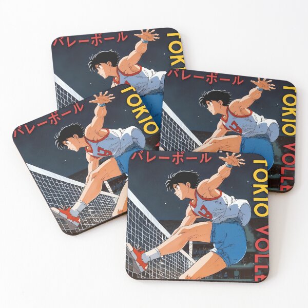 Item preview,  Anime Retro Man Voleyball in Tokio Japan 80s VIntage high jump designed and sold by TBestretroShop.
