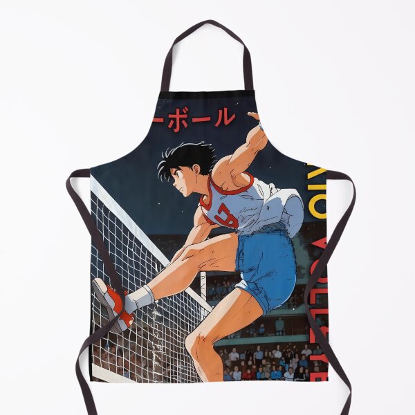 Item preview, Anime Retro Man Voleyball in Tokio Japan 80s VIntage high jump designed and sold by TBestretroShop.
