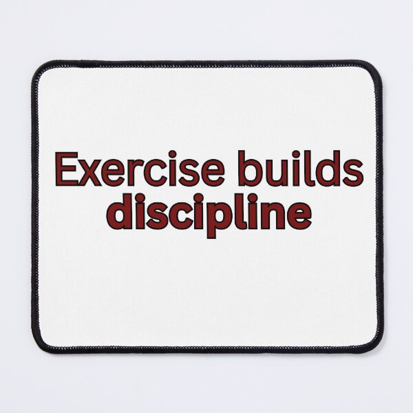 Item preview, Exercise build discipline-gym quote designed and sold by HustlersShop77.