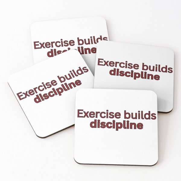 Item preview, Exercise build discipline-gym quote designed and sold by HustlersShop77.