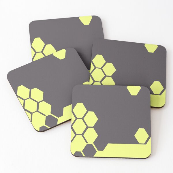 Item preview, Abstract honeycomb geometric pattern design designed and sold by PixelParinda.