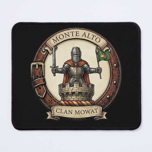 Item preview, Clan Mowat Crest designed and sold by BagTown Clans.