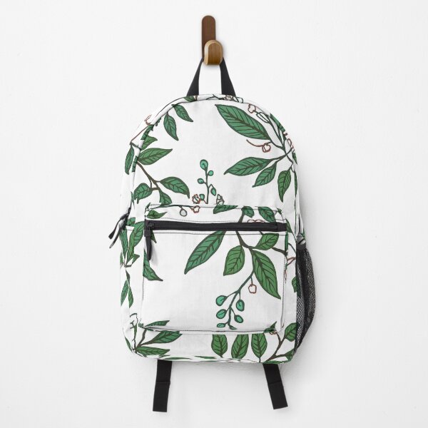 Item preview, floral print with leaves designed and sold by TanyaLovus.