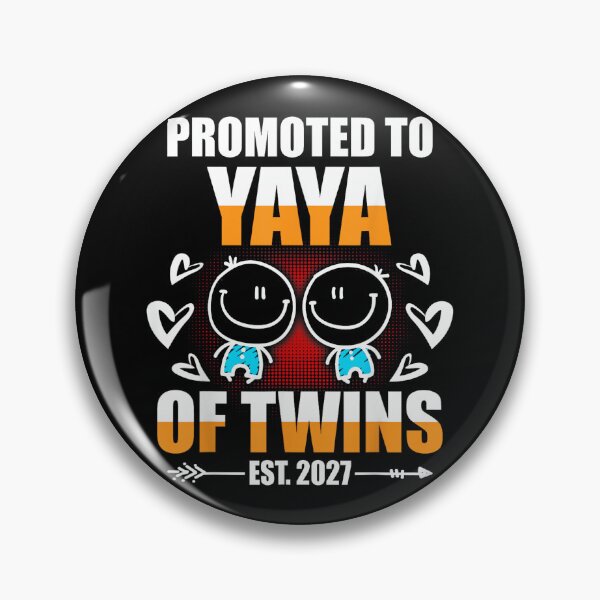 Item preview, Promoted to Yaya of Twins 2027 Mom Pregnancy Announcement designed and sold by ElaineOSantamar.