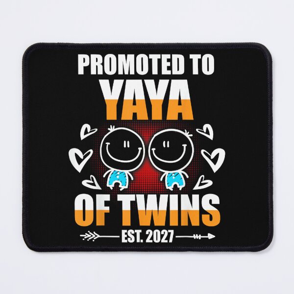 Item preview, Promoted to Yaya of Twins 2027 Mom Pregnancy Announcement designed and sold by ElaineOSantamar.