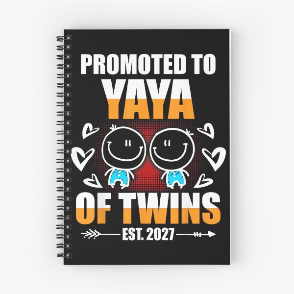 Item preview, Promoted to Yaya of Twins 2027 Mom Pregnancy Announcement designed and sold by ElaineOSantamar.