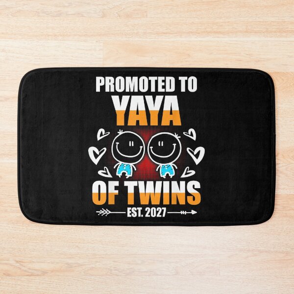 Item preview, Promoted to Yaya of Twins 2027 Mom Pregnancy Announcement designed and sold by ElaineOSantamar.