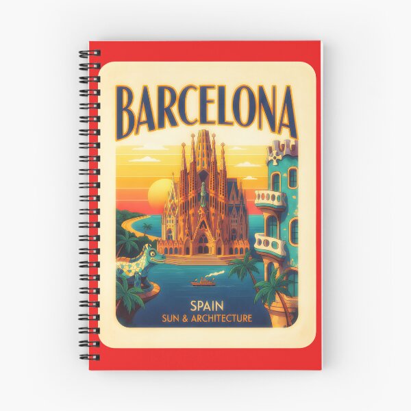 Item preview, Barcelona City Spain Design 1 designed and sold by DigitalandPhoto.