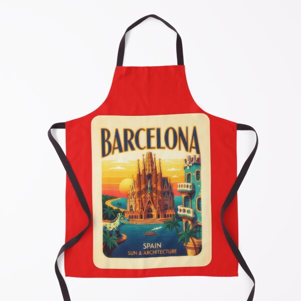 Item preview, Barcelona City Spain Design 1 designed and sold by DigitalandPhoto.