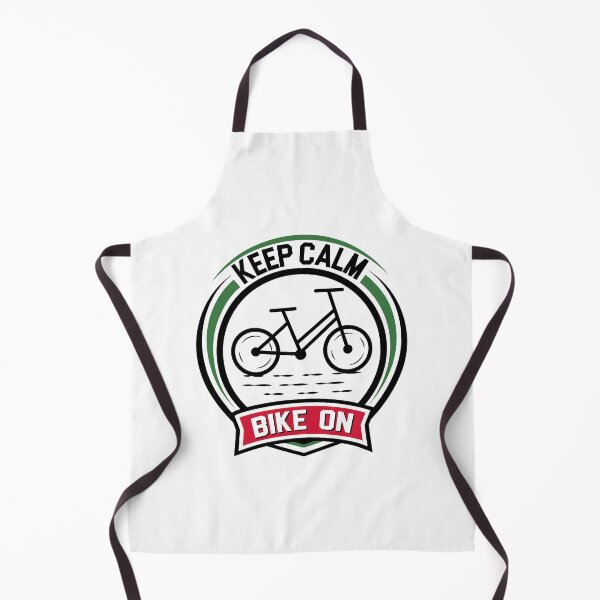 Item preview, Keep Calm Bike On - Just Keep Pedaling Cycling Quote designed and sold by Zayn Studio.