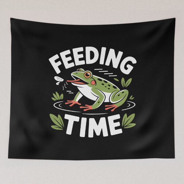 Item preview, Feeding Time Frog Lover Terrarium designed and sold by MooonTees.